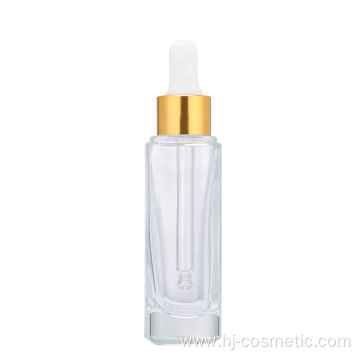 Wholesale 30ml glass square dropper bottles/ essence oil  bottles with good price